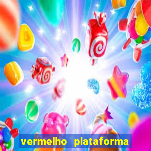 vermelho plataforma de jogos